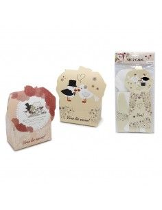 Set de 2 cajas de regalo...