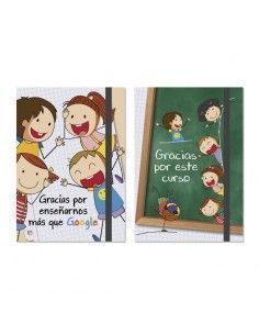 Libreta con goma de tamaño...
