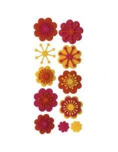 FIGURAS DE FIELTRO FLORES...