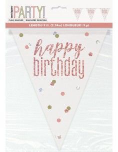 Banderín Happy Birthday...
