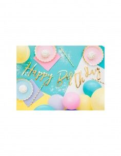 Banner Happy Birthday color... 2
