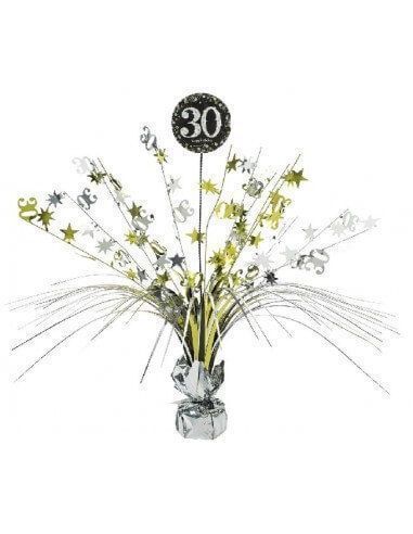 Centro de mesa celebración 30 años...