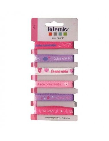ARTEMIO RIBBONS 6*1M GIRL SP