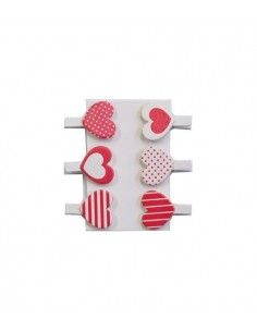 ARTEMIO WOOD 6 PEGS HEART