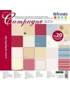ARTEMIO SET PAP 40P COUNTRY