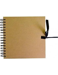ARTEMIO SCRAPBOOK 20 KRAFT NAT