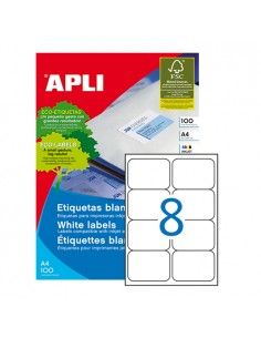 Etiquetas adhesivas blancas... 2