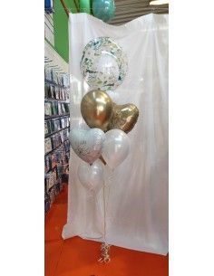 Ramo de globos para novios...