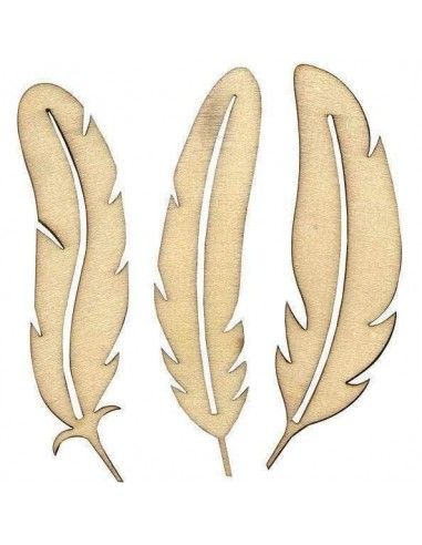 PACK DE 3 SILUETAS DE MADERA MODELO...