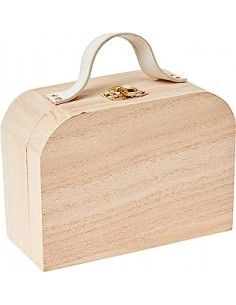 MALETIN DE MADERA 13 X 9,5...