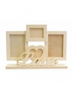MARCOS DE MADERA MODELO LOVE