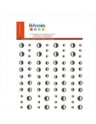 ARTEMIO 80 PERLAS ADHES PLATA