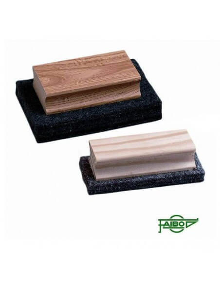 Borrador de fieltro con mango de madera Faibo