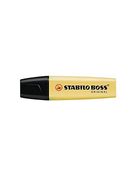 subrayador stabilo boss pastel punta biselada