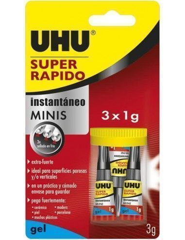 Pegamento extra fuerte 3x1 gr...