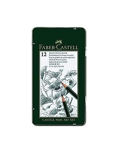 Lápiz grafito  Castell 9000 arte, 12...