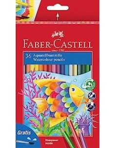 PINTURAS ACUARELABLES FABER...