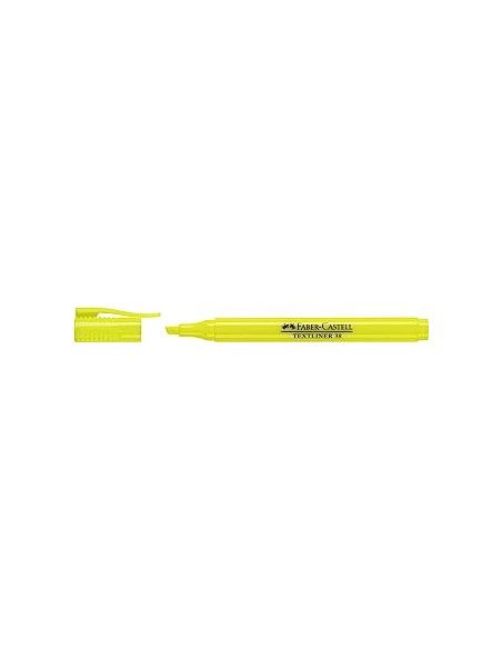 Marcador fluorescente Faber-Castell Textliner 38 punta ancha
