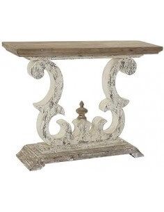 CONSOLA ABETO 120X36X92 BLANCO