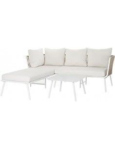 SOFA SET 2 ALUMINIO...