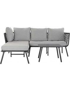 SOFA SET 2 ALUMINIO...