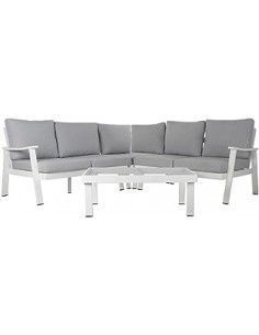 SOFA SET 4 ALUMINIO...