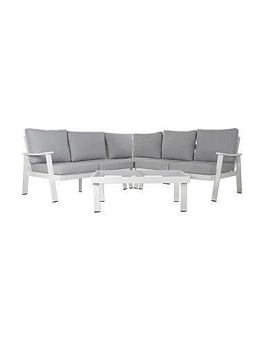 SOFA SET 4 ALUMINIO POLIESTER...