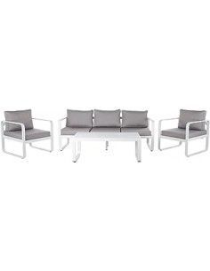 SOFA SET 4 ALUMINIO...