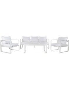 SOFA SET 4 ALUMINIO...
