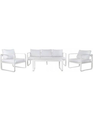 SOFA SET 4 ALUMINIO POLIESTER...