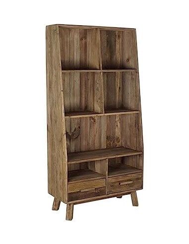 ESTANTERIA MADERA RECICLADA 90X40X182...
