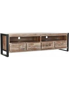 MUEBLE TV ACACIA METAL...