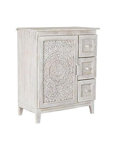 APARADOR MANGO 72X40X87 MANDALA BLANCO