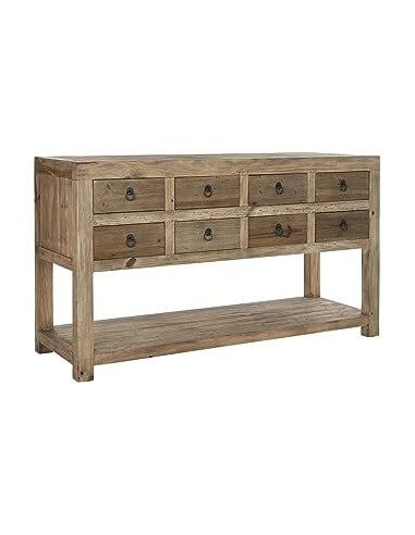 CONSOLA MADERA 170X45X90 NATURAL
