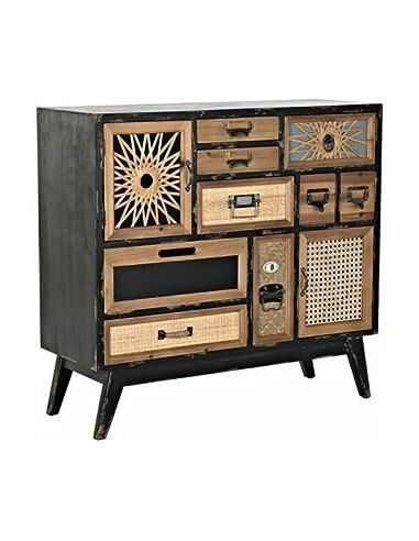 CAJONERA ABETO MDF 87X34X81,5 NATURAL