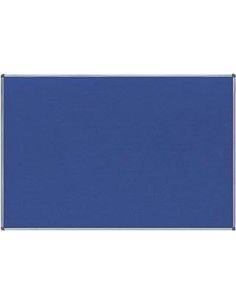Pizarra moqueta azul 45x60 Rocada
