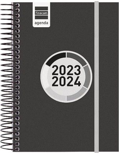 Agenda Escolar 23-24 Finocam E8 con tapa dura resistente