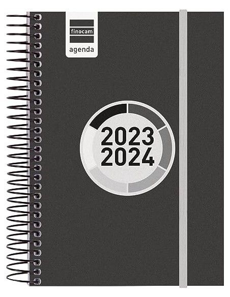 Agenda Escolar 23-24 Finocam E8 con tapa dura resistente
