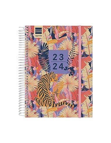 AGENDA ESCOLAR 23-24 1/4 1DP TIGER