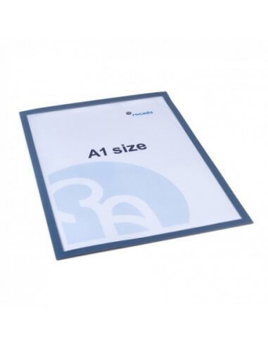 FUNDA MAGNETICA A4 GRIS (PACK 5 UDS.)