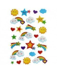 Pegatinas con relieve...