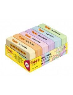 Pastilla Plastilina Jovi 50gr colores pastel para modelar 2