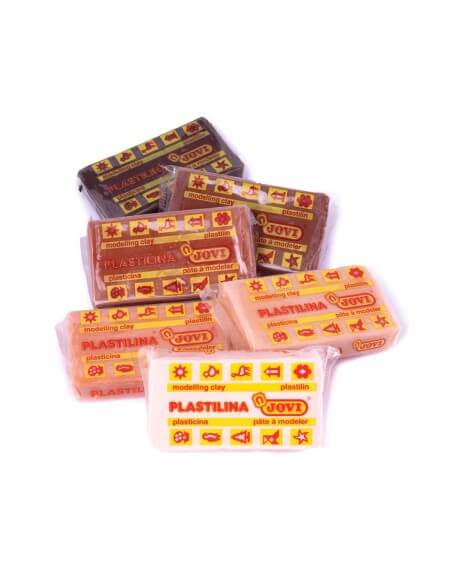pastilla plastilina jovi colores multicultural 50 gr