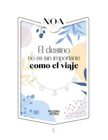 PULSERA DE ACERO PLATEADA - EL...