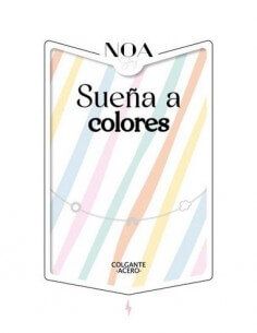 COLGANTE DE ACERO PLATEADO...