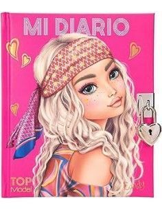 TOP MODEL DIARIO CON CANDADO