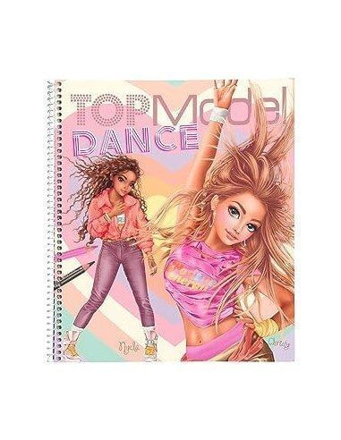 CUADERNO PARA COLOREAR TOP MODEL