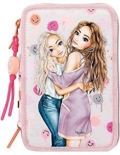Top Model estuche triple Happy