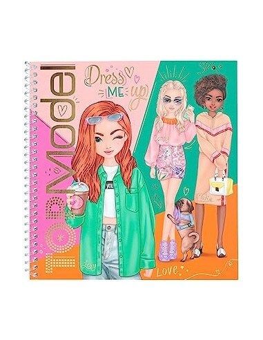 Cuaderno con clacomanía Top Model