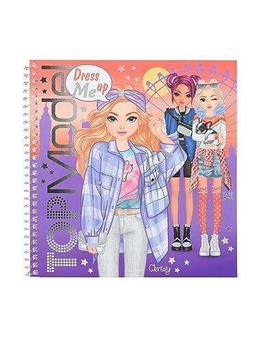 Cuaderno con calcomanías TOP Model